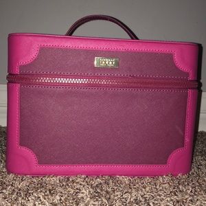 Pink makeup box